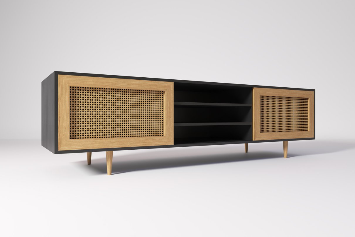 Rattan Media Unit - Image 4