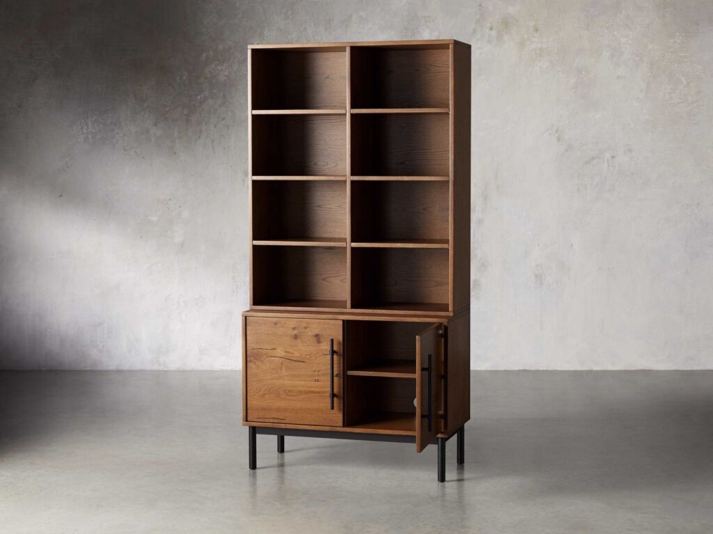 Bookcase with Cabinet Base - Image 11