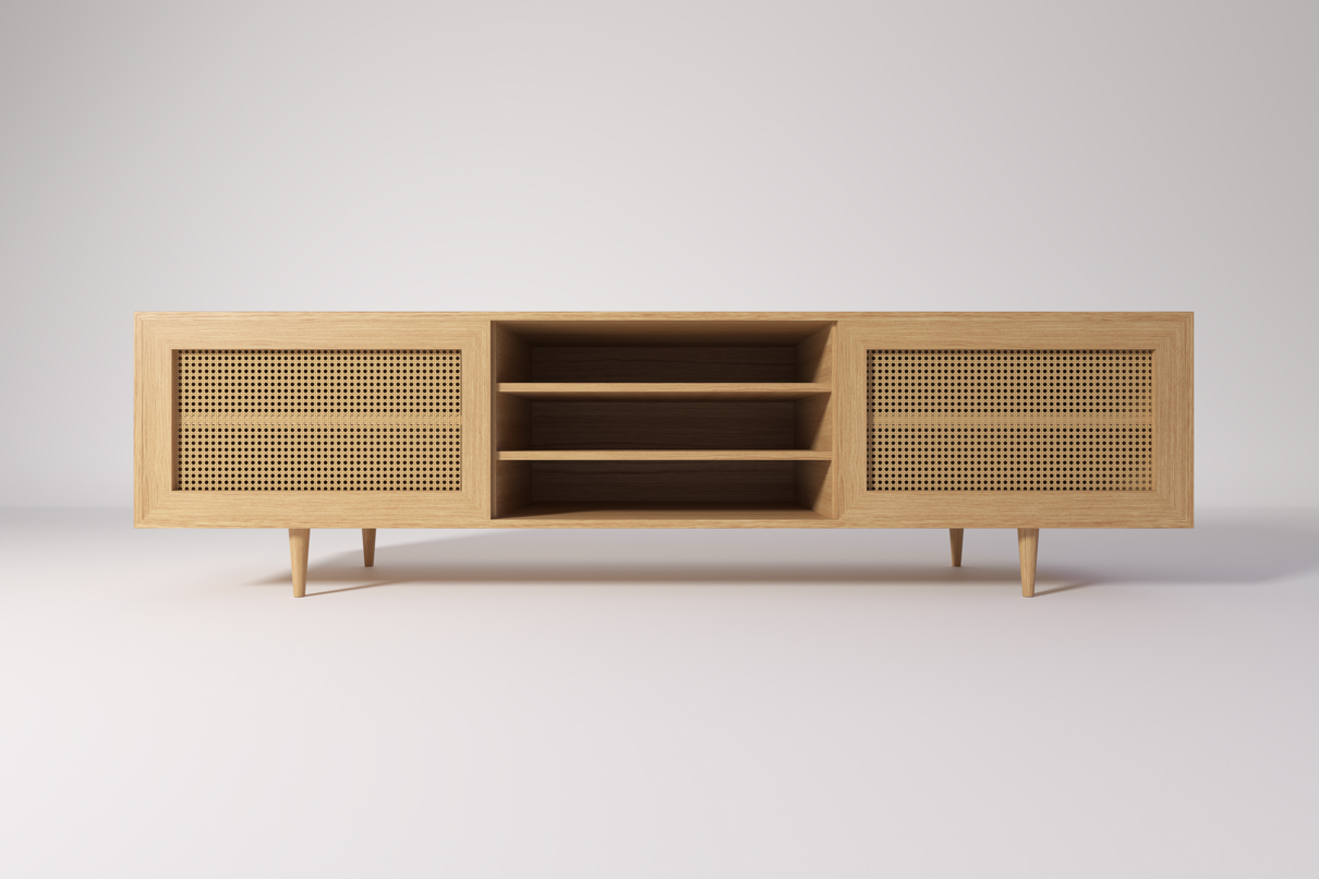 Rattan Media Unit - Image 3