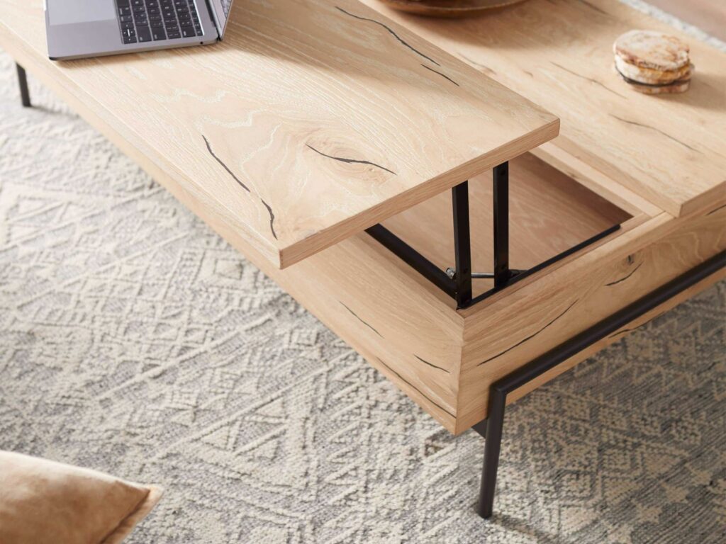 Storage Coffee Table Open - Image 5