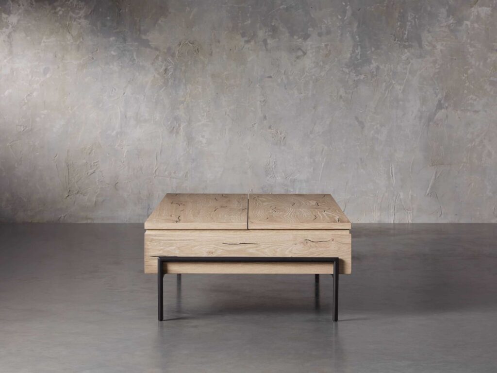 Storage Coffee Table Open - Image 9