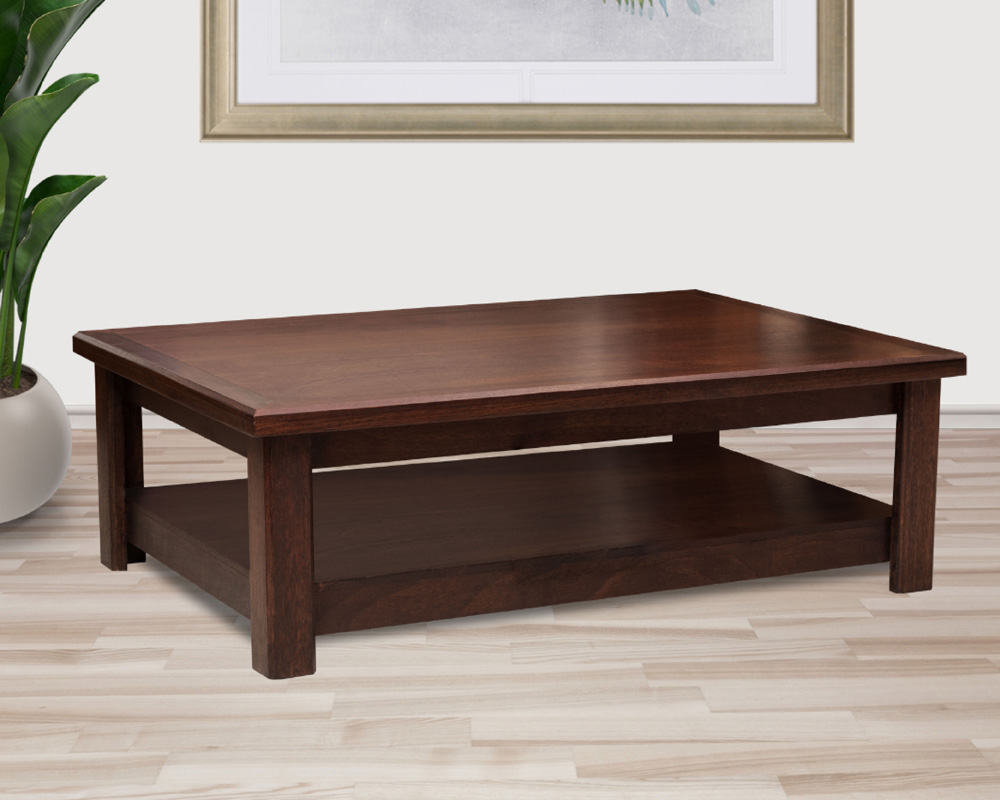 Coffee Table with Shelf - Image 2