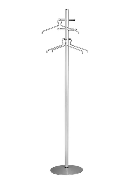 Chrome Coat & Hat Stand