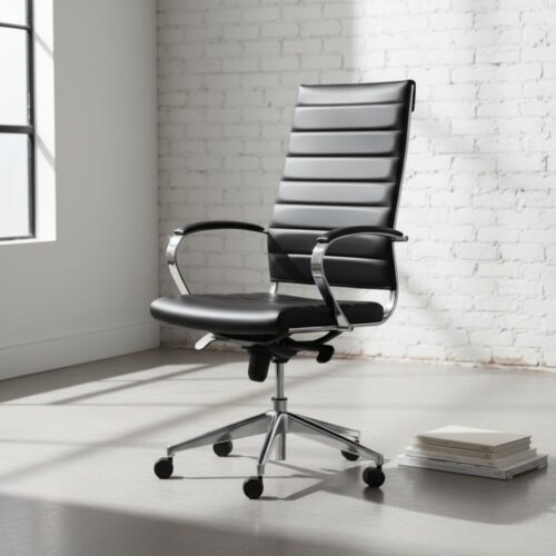 Duke Bonded High-Back Chair