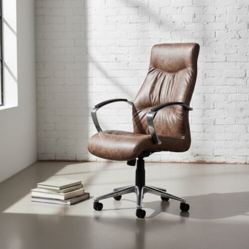 Raggio PU High-Back Chair