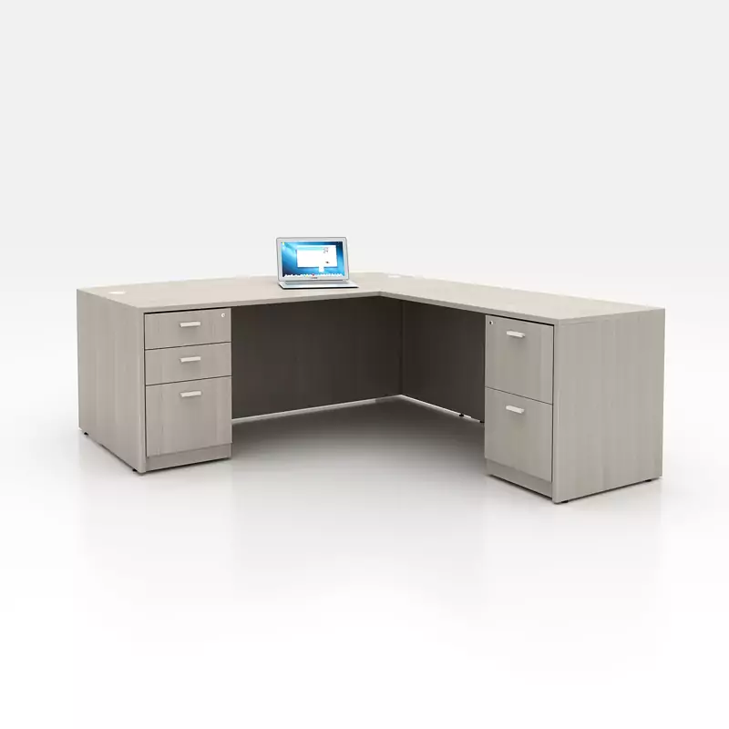 L-Shaped Office Computer Desk