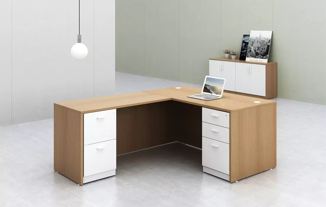 L-Shaped Office Computer Desk - Image 5
